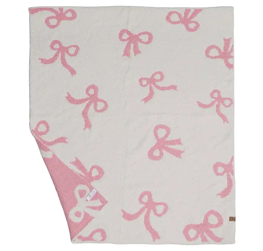 Luxury Soft Bows Blanket
