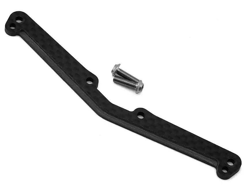 1UP Racing Associated TC8 CF1 Vertical Rear Body Mount Plate w/Titanium Screws