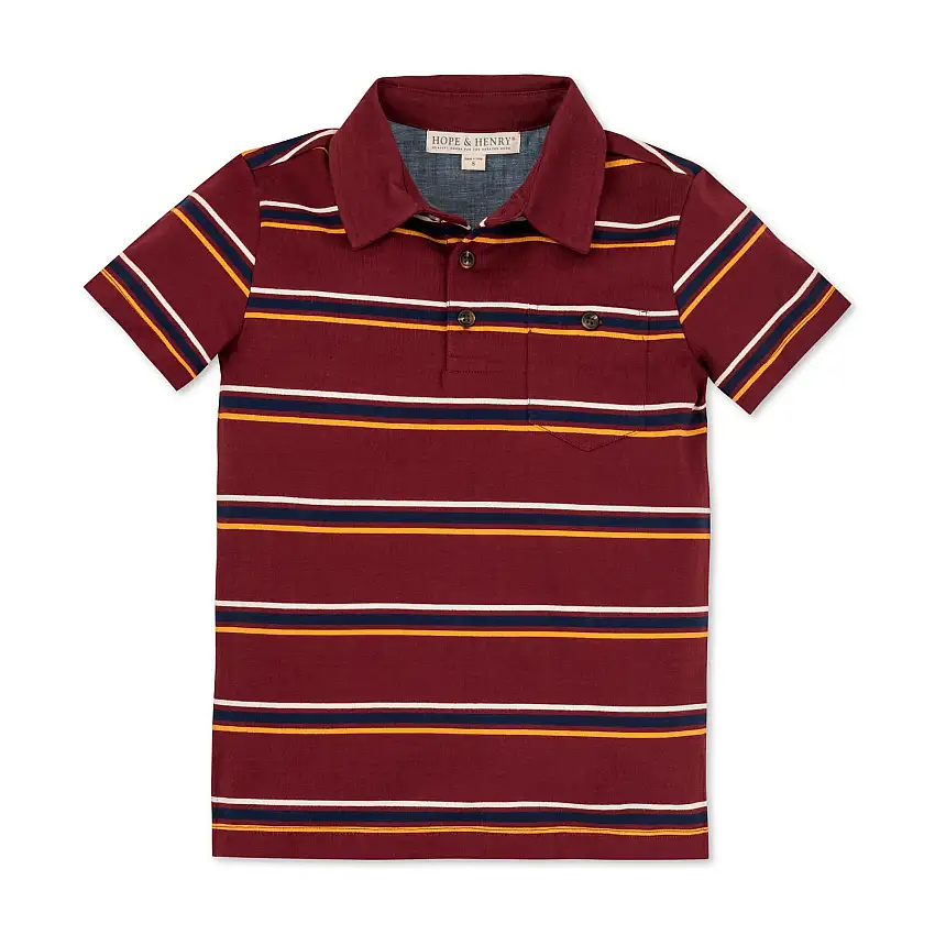 Organic Jersey Polo