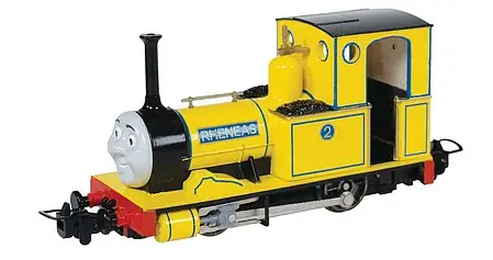Bachmann 58605 HOn30 Scale Narrow Gauge 0-4-2T - Standard DC - Thomas & Friends(TM) -- Rheneas (yellow)