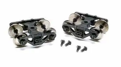 Bachmann 29905 On30 Scale Spectrum(R) On30 Trucks w/Wheel Sets -- Freight - Vulcan 1 Pair