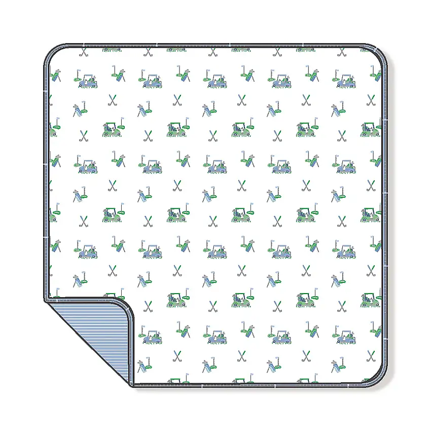 2 Ply Blanket With Binding