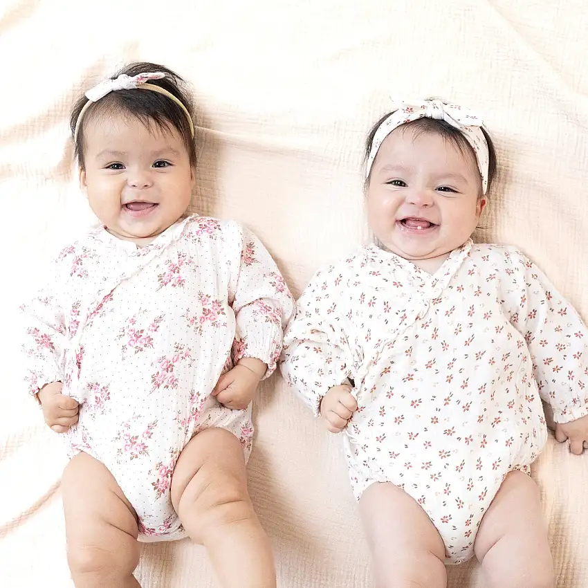 Long Sleeve Kimono Bodysuit