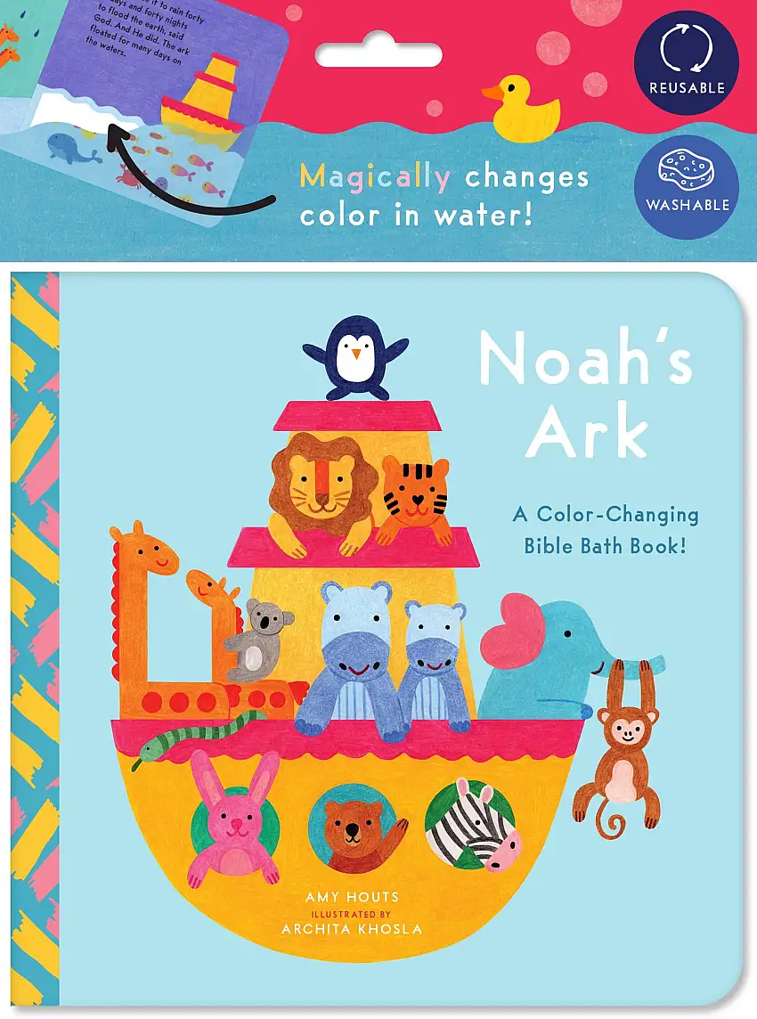 Bible Bath Books: Noah's Ark: A Color-changing Bath Book