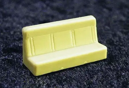Palace Car Co 5006 HO Scale Sofa Berth -- pkg(12)