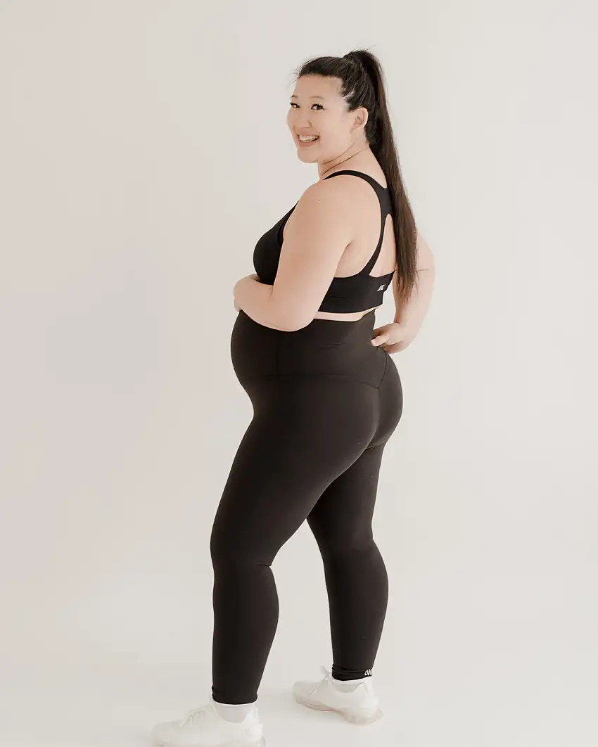 Axk Core Classic Maternity Legging - Black