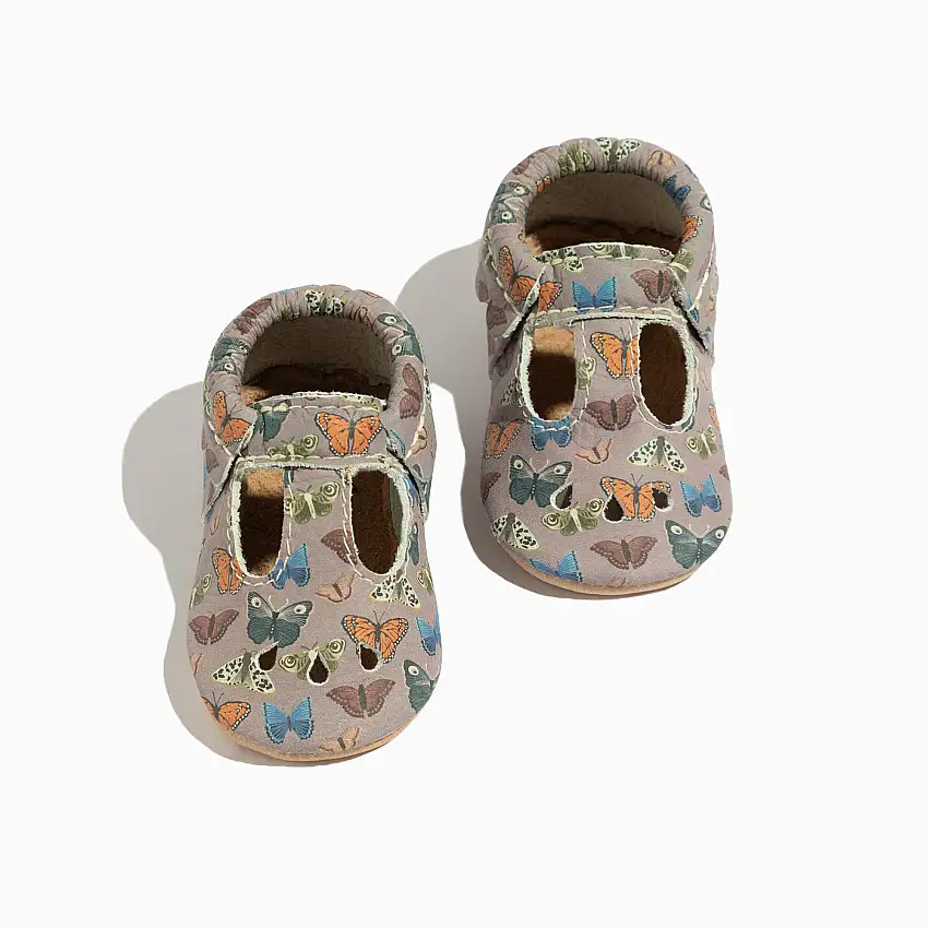 Butterfly Mary Jane Baby Shoe