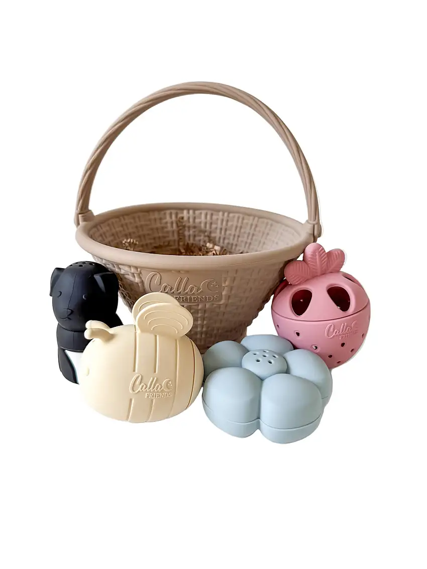 Strawberry Patch Bath Toys