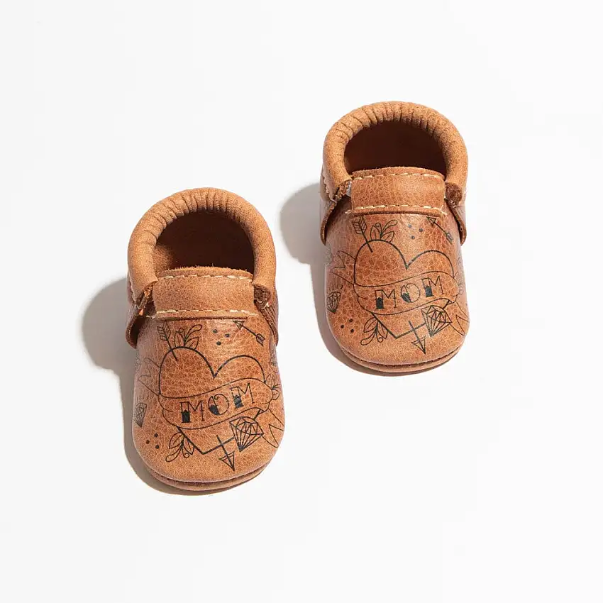 I Heart Mom City Baby Shoe