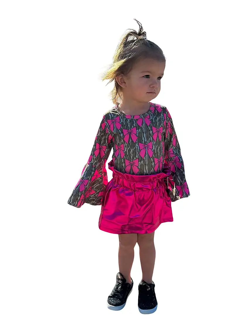 Camo Bows Bell Leo Only