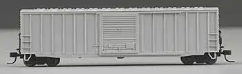 Atlas Model Railroad 45200 N Scale Master(TM) Precision Design 50' Single-Door Rib Side Boxcar - Ready to Run -- Undecorated