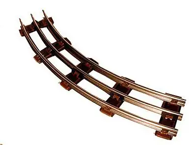 Bachmann 201 O Scale Williams(TM) by Bachmann, Golden Memories(R) O-27 Track Pack -- Curved pkg(8)