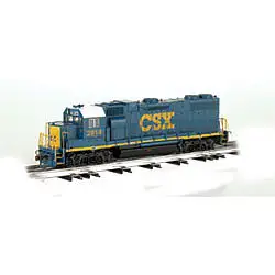 Bachmann 21223 O Scale EMD GP38 - Conventional 3-Rail w/Horn & Bell - Williams(TM) -- CSX Transportation #2814 (Dark Future; blue, yellow)