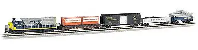 Bachmann 24022 N Scale Freightmaster Train Set -- CSX Transportation