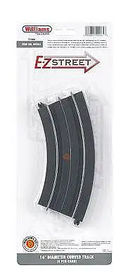 Bachmann 261 O Scale E-Z Street Track for Operating Vehicles & Trolleys -- D-16 Curve pkg(4)