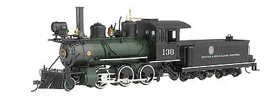 Bachmann 29301 On30 Scale 2-6-0 w/DCC -- Denver & Rio Grande Western