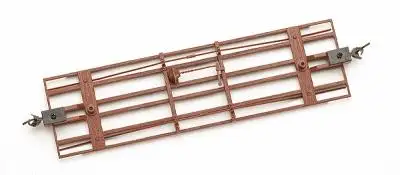 Bachmann 29907 On30 Scale Spectrum(R) On30 Freight Car Underframe pkg(3) -- Oxide Red