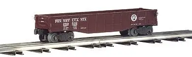 Bachmann 47204 O Scale Williams(TM) by Bachmann, Gondola with 6 Wooden Barrels -- Pennsylvania