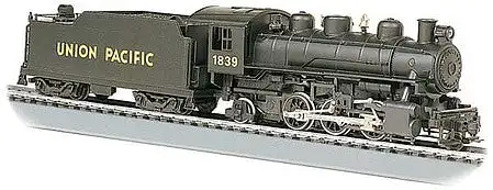 Bachmann 51503 HO Scale Baldwin 2-6-2 Prairie with Smoke - Standard DC -- Union Pacific #1839 (black, yellow)