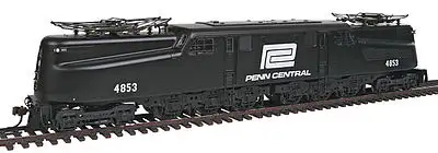 Bachmann 65255 N Scale GG1 Electric - Standard DC -- Penn Central #4882 (black, Large Logo)