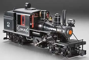 Bachmann 85095 G Scale 2-Truck Climax - Standard DC - Spectrum(R) -- Climax Manufacturing Co. #2 (Demonstrator Scheme)