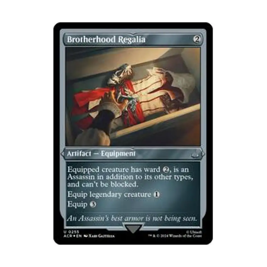 Brotherhood Regalia (Foil Etched) (U) (Foil)