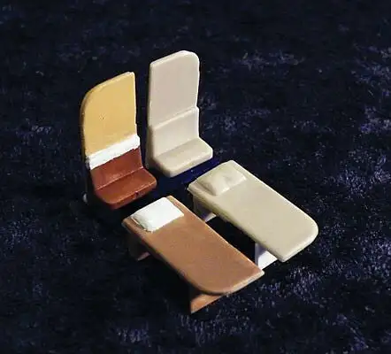 Palace Car Co 5016 HO Scale Roomette Berths -- pkg(24)