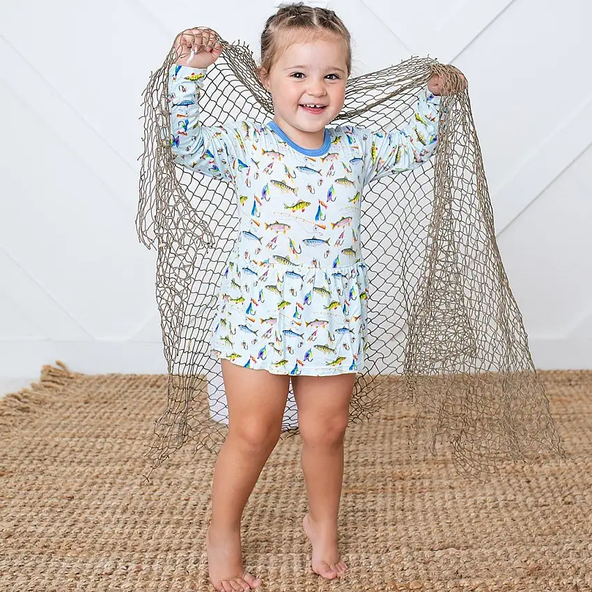 Catch Of The Day Bodysuit Dress