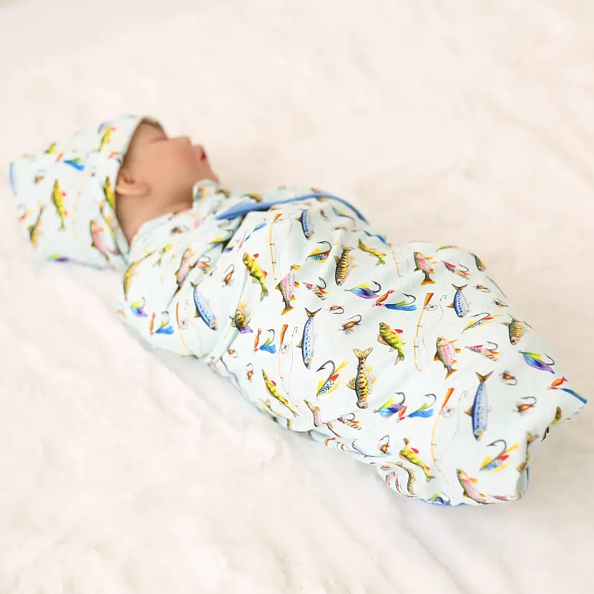 Catch Of The Day Swaddle