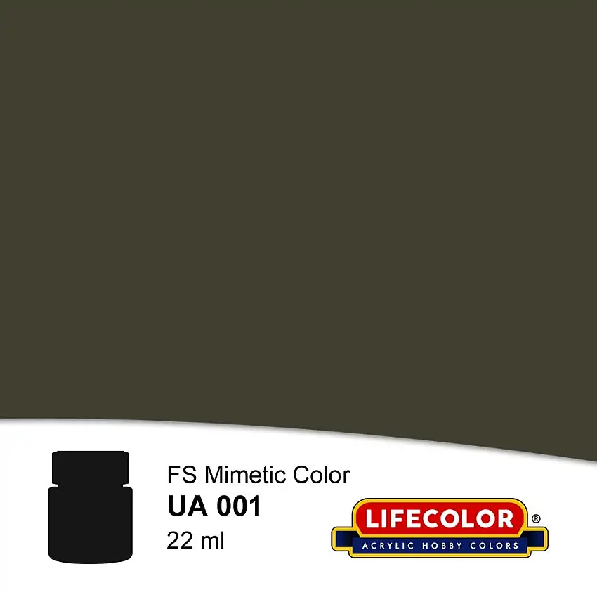 Lifecolor 1 Dark Green FS34079 Acrylic (22ml Bottle)