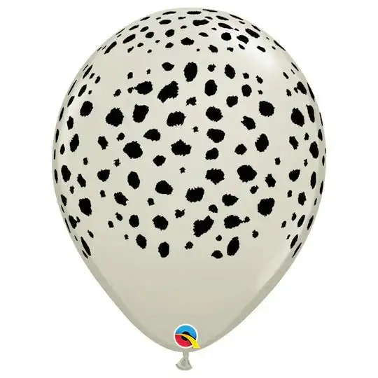 Ivory Cheetah Print Latex Balloons | 11” Safari Party Balloons (10 Pack)