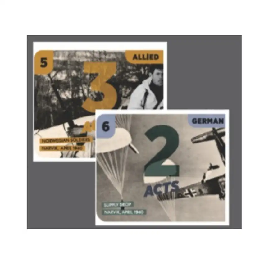 Cold and Resolute Fight Card Deck, A