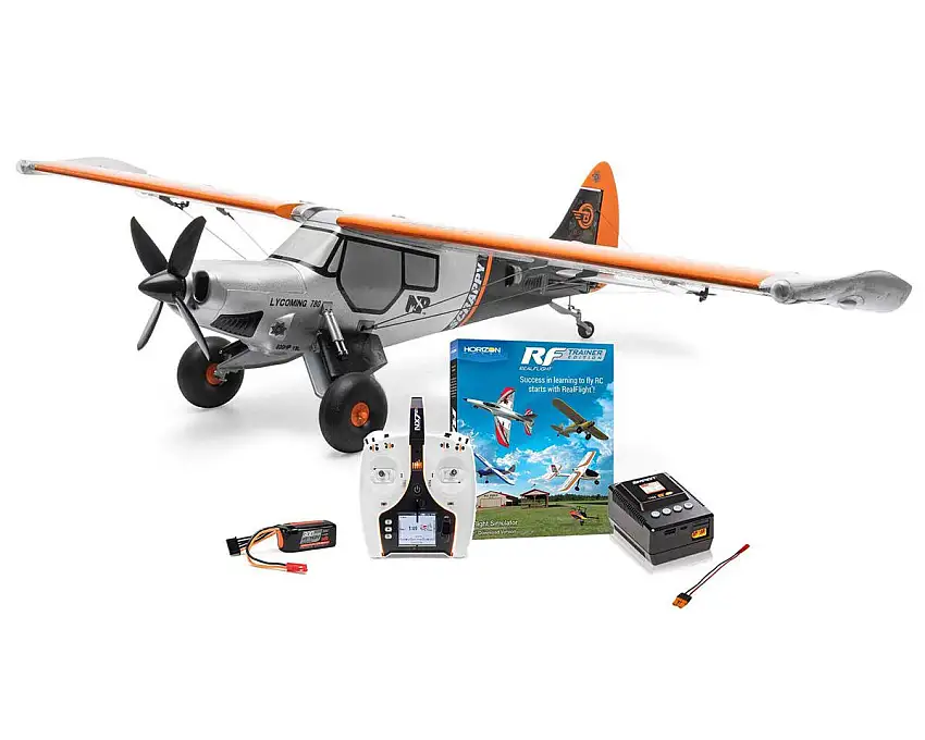 E-flite Micro Scrappy RTF Basic Electric Airplane Ultimate Combo (800mm) w/AS3X & SAFE Select
