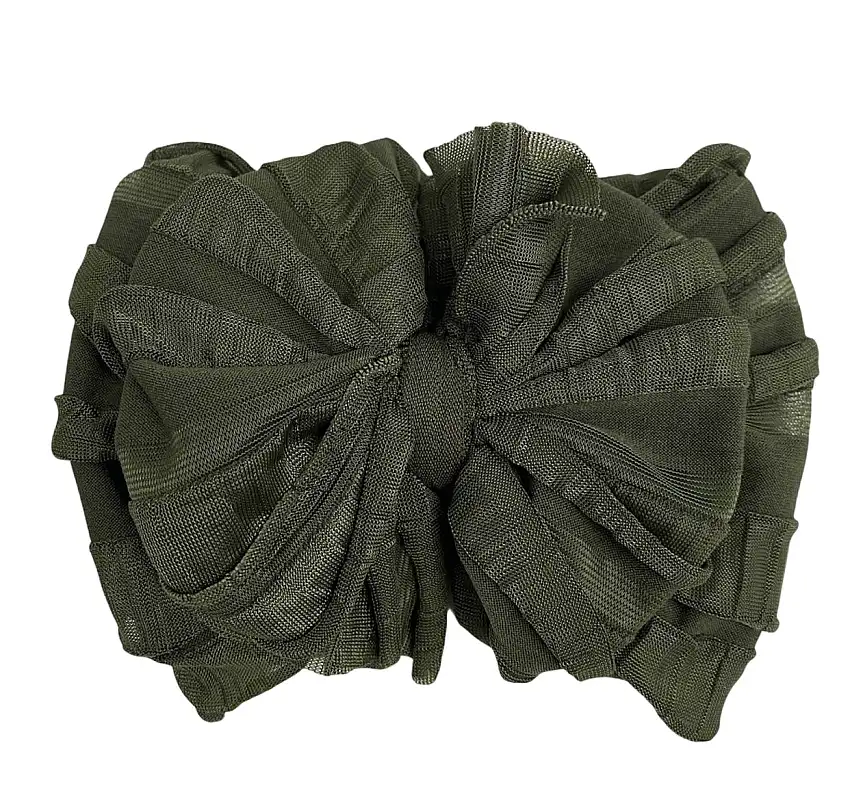 Cedar Green Ruffled Headband
