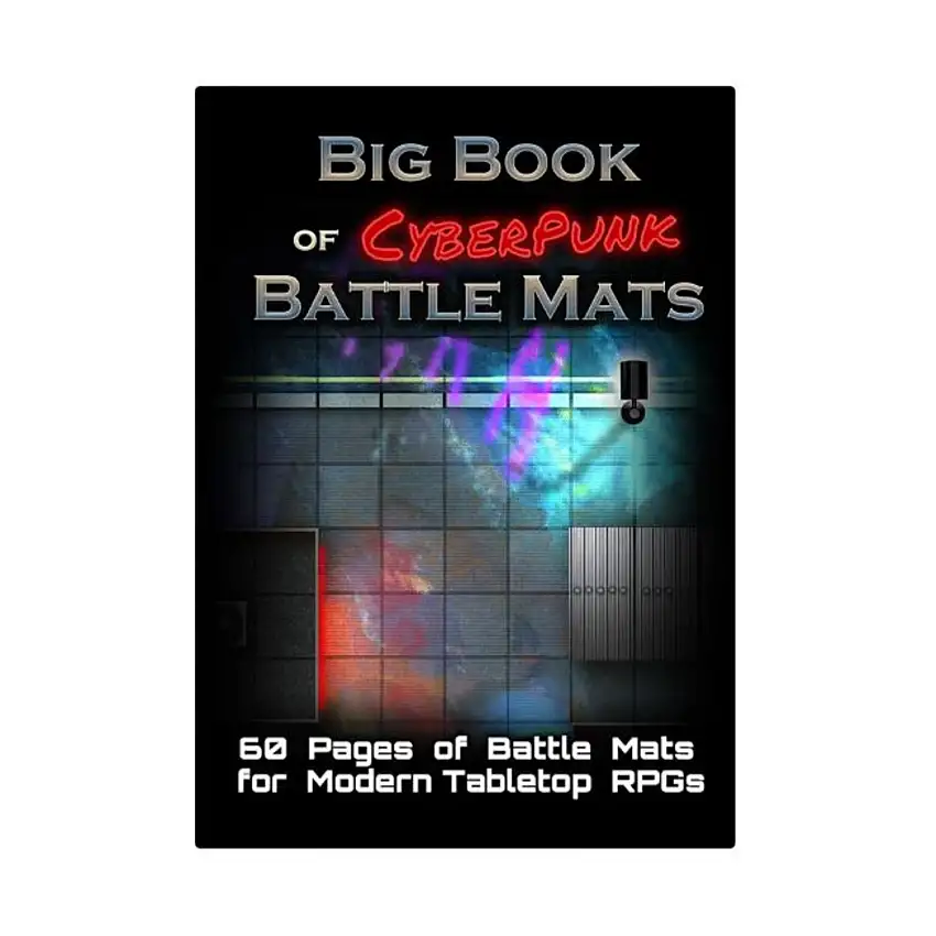Big Book of CyberPunk Battle Mats