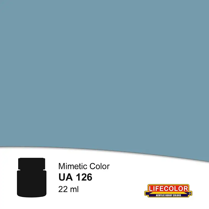 Lifecolor 126 Israeli Blue FS35177 Acrylic (22ml Bottle) (D)