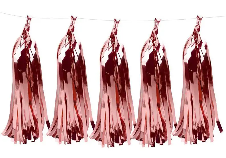 Rose Gold Tassel Tail