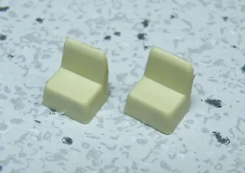 Palace Car Co 5015 HO Scale Porter's Seat -- pkg(4)