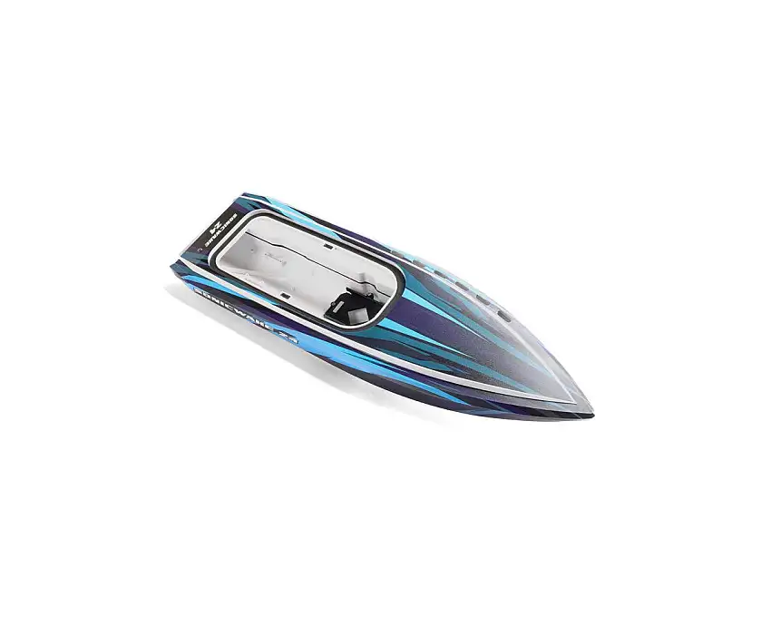 Pro Boat Hull, White/Blue: Sonicwake 24"