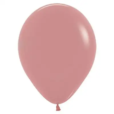 Premium Dusty Rose Latex Balloon Cluster (5", 11 And 17”)