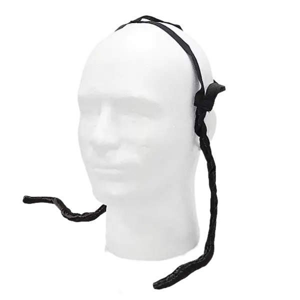 Thin Grey Curled Payos - Sidelocks